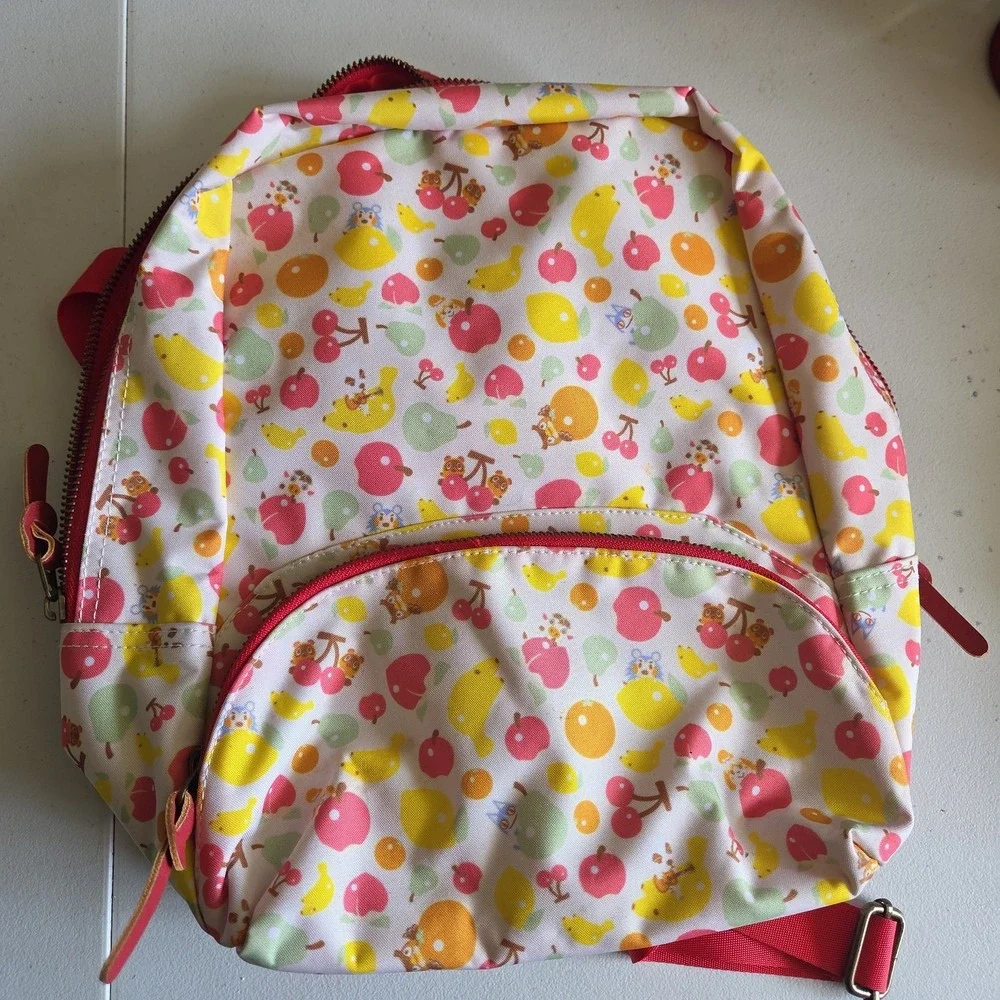 Animal Crossing Fruit Full Backpack B10 Nintendo DS Carry Tote Bag Video Game